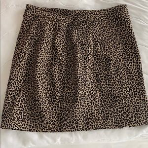 Garage Cheetah Print Skirt